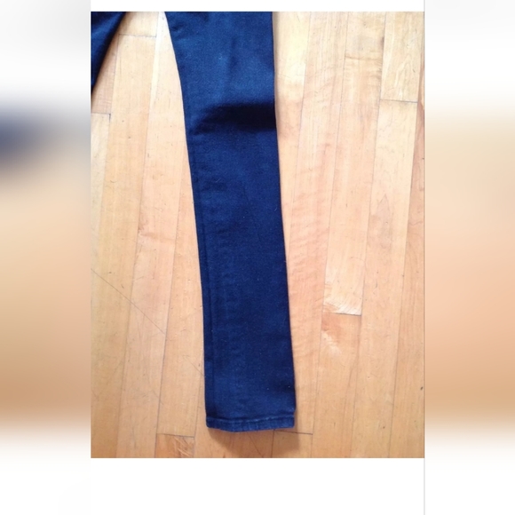 Rue 21 Girls Ash Black Jeans Size 1/2 Distressed - Picture 11 of 12